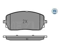 Brake pads Front Axle 025 229 4419/PD MEYLE for MERCEDES-BENZ A-CLASS GLE CLA