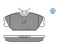 MEYLE 025 231 7218 Brake pad set