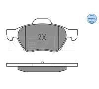 MEYLE 025 232 1518 Brake pad set