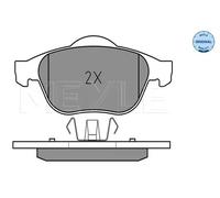 MEYLE 025 232 4518 Brake pad set