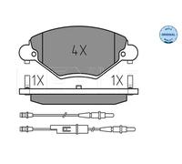 MEYLE 025 232 7717/W Brake pad set