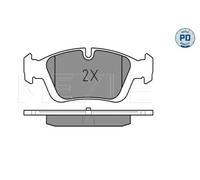 Brake pads Front Axle 025 232 8717/PD MEYLE for BMW 3 3 Coupe 3 Convertible