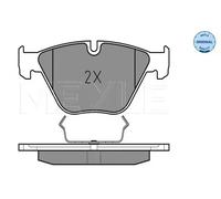 Meyle 0252334720 Brake Pad Set, disc brake