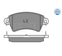 BRAKE PAD SET DISC BRAKE 025 233 9617 FOR PEUGEOT 206/CC/Hatchback 306/Van 1.9L