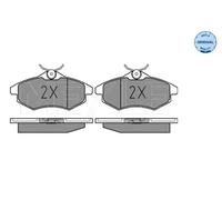 MEYLE 025 234 0719 Brake pad set