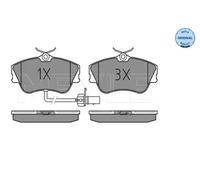MEYLE 025 234 4519/W Brake pad set
