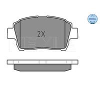 MEYLE 025 235 1017 Brake pad set