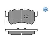 MEYLE 025 236 7315/W Brake pad set