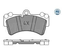 BRAKE PAD SET DISC BRAKE 025 236 9317/PD FOR VW BMX/BKJ/AZZ/BRJ 3.2L 6cyl