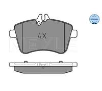 MEYLE 025 238 8120 Brake pad set