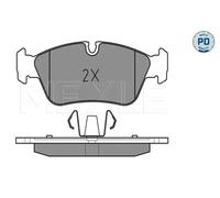 Brake pads Front Axle 025 239 3517/PD MEYLE for BMW 1 Coupe 1 3 1 Convertible