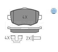 MEYLE 025 240 7316 Brake pad set