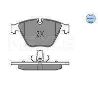 MEYLE 025 241 6120 Brake pad set