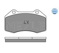 MEYLE 025 241 6215 Brake pad set