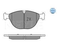 Brake pads Front Axle 025 241 7219 MEYLE for BMW X5 X6