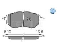 MEYLE 025 242 2218/W Brake pad set
