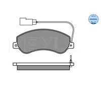 MEYLE 025 244 8419/W Brake pad set