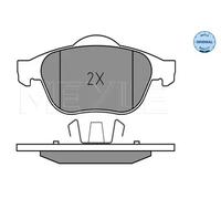MEYLE 025 245 3618 Brake pad set