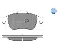 MEYLE 025 245 3819/W Brake pad set