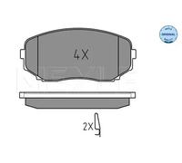 MEYLE 025 245 4417/W Brake pad set