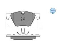 MEYLE 025 246 9719 Brake pad set