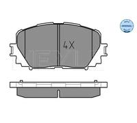 MEYLE 025 247 0817 Brake pad set