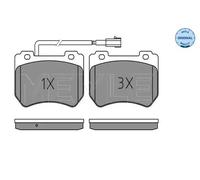 Brake pads Front Axle 025 248 5215/W MEYLE for ALFA ROMEO BRERA SPIDER 159