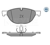 MEYLE 025 250 4519/PD Brake pad set