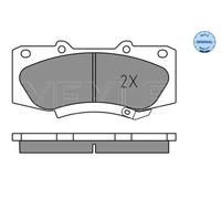 MEYLE 025 252 0917 Brake pad set
