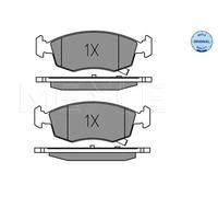 New Brake Pad Set, disc brake for CHRYSLER FIAT LANCIA:PANDA,YPSILON,PANDA VAN