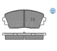 MEYLE 025 253 6516 Brake Pads Set Front for Kia Picanto
