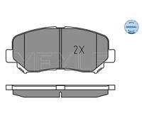 MEYLE 025 255 6416 Brake pad set