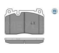 MEYLE 025 256 4316/PD Brake pad set