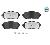 Brake pads Front Axle 025 257 2516/PD MEYLE for MAZDA 6 Saloon 6 Estate