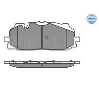 MEYLE 025 258 6117 Brake Pad Set Front Fits Audi A4 A5 A6 A6 Allroad A7 VW