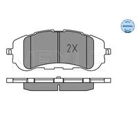 MEYLE 025 258 9518 Brake pad set