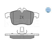 Brake pads Front Axle 025 283 3219/W MEYLE for OPEL MERIVA A MPV ASTRA H Estate