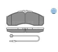 Brake pads Front Axle 025 291 6020/W MEYLE for RENAULT TRUCKS IVECO NISSAN