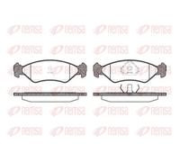REMSA 0285.10 Brake pad set
