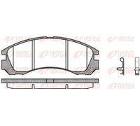 Brake pads Front Axle 0354.32 REMSA for MITSUBISHI CITROËN PEUGEOT