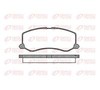 REMSA 0410.00 Brake pad set