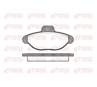 BRAKE PAD SET DISC BRAKE 0414.00 FOR FIAT SEICENTO/600/Hatchback/Van 0.7L 2cyl