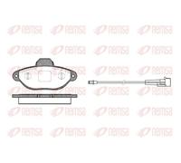 BRAKE PAD SET DISC BRAKE 0414.01 FOR FIAT SEICENTO/600/Hatchback/Van 500 FORD