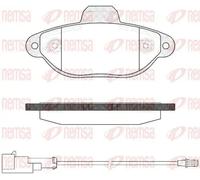 Brake pads Front Axle 0414.22 REMSA for FORD KA