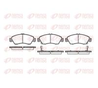REMSA 0419.02 Brake pad set