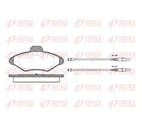Brake pads Front Axle 0438.04 REMSA for CITROËN XANTIA XANTIA Estate