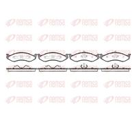 Brake pads Front Axle 0467.20 REMSA for JEEP CHEROKEE GRAND CHEROKEE