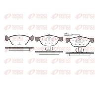 Brake pads Front Axle 0589.21 REMSA for ALFA ROMEO FIAT LANCIA