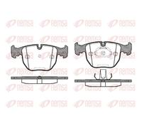 REMSA 0596.10 Brake pad set