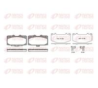 REMSA 0599.12 Brake pad set